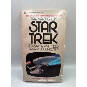 THE MAKING OF STAR TREK Gene Roddenberry And Stephen Whitfield Soft Cover (Bx X)